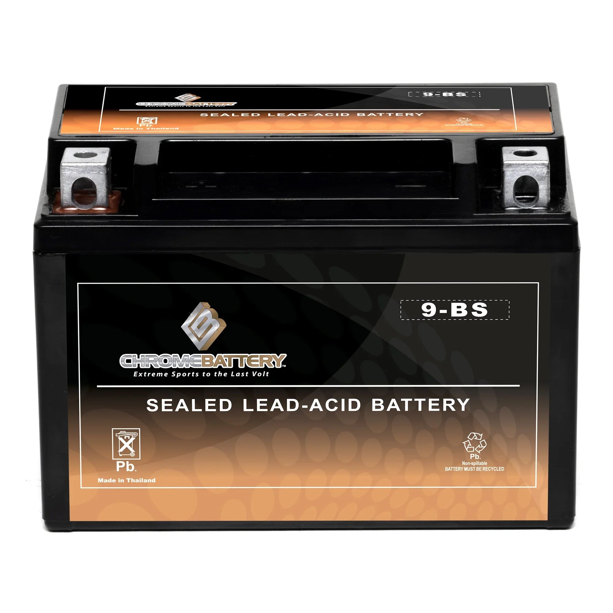 Battery Suzuki 650Cc Motorcycle Dr650Se 2008 Ytx9-Bs for Battery Chrome