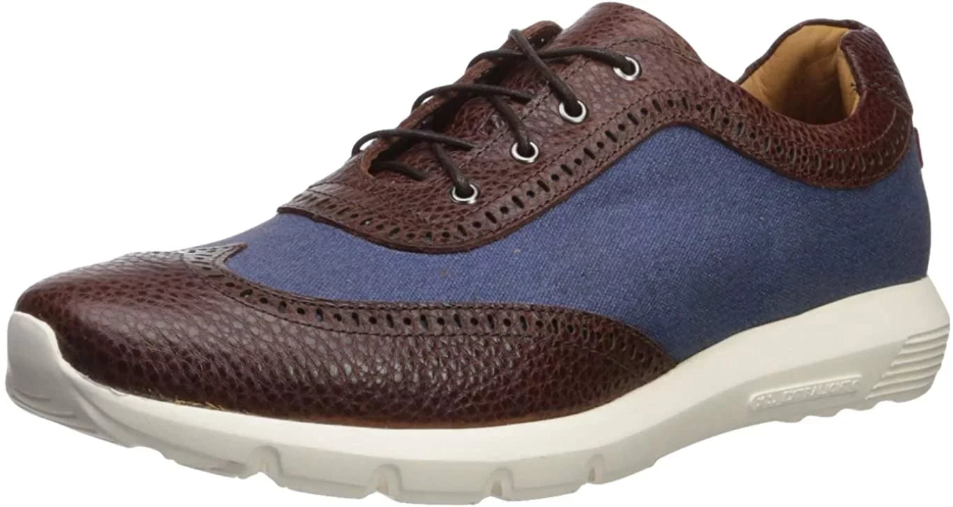 Fashion Lightweight Technology MARC Extra 13 Sneaker,Cognac/Pebble NEW YORK Jeans, JOSEPH Wingtip Leather Men's M