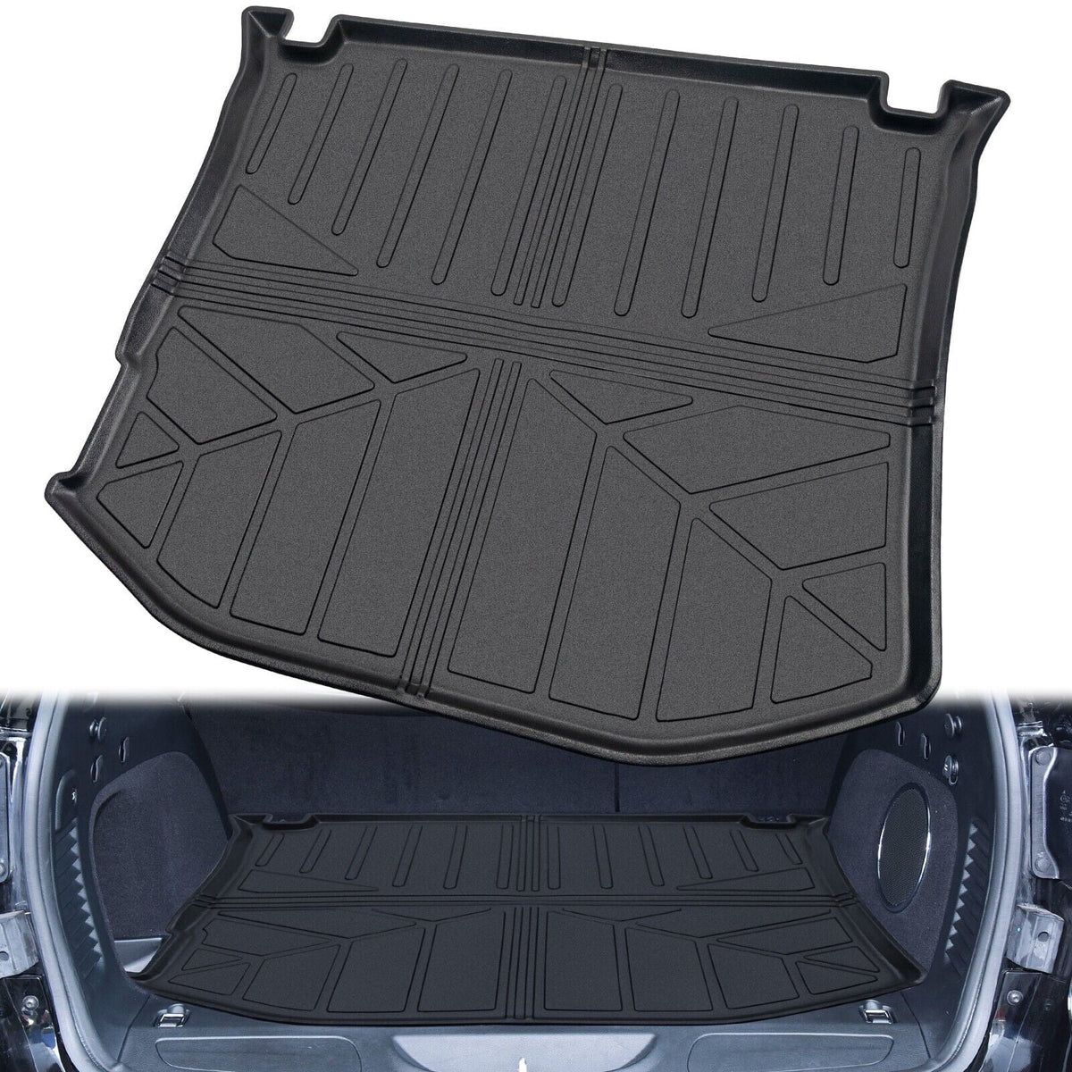 Custom Rubber 2011-2022 Liner Cargo Floor Rear Protector Mat TPE Fit climate Black Car Carpet Grand Trunk All Cherokee Cargo Jeep