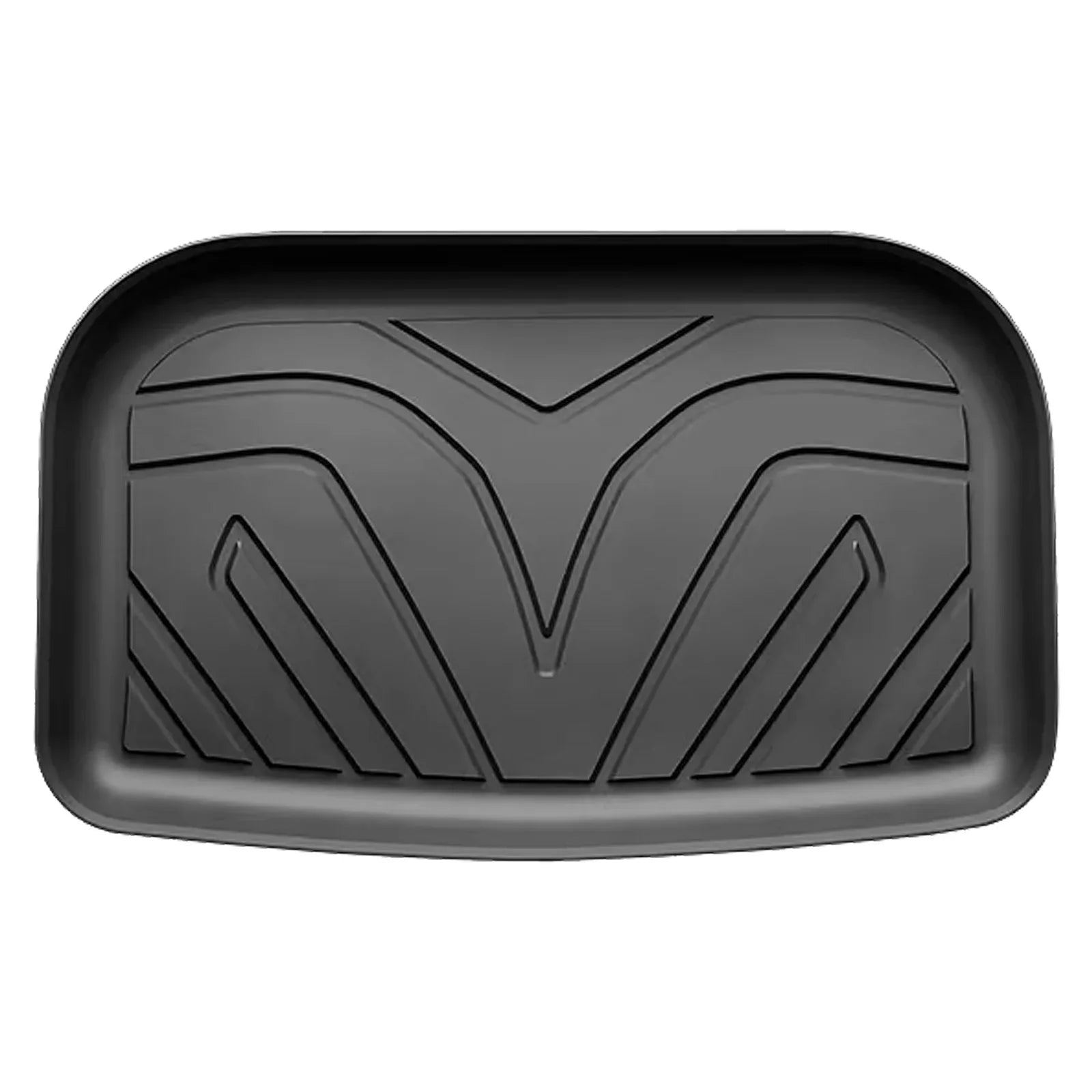 Floor Front 2nd Black climate Cargo Heavy Protection Mats + Liners, Mats, with Full Rear Trunk Model Y, & Tray Custom Mat All 3D Motorsports Row Floor 2020-2023 Tesla Compatible Set Duty TPE Ikon