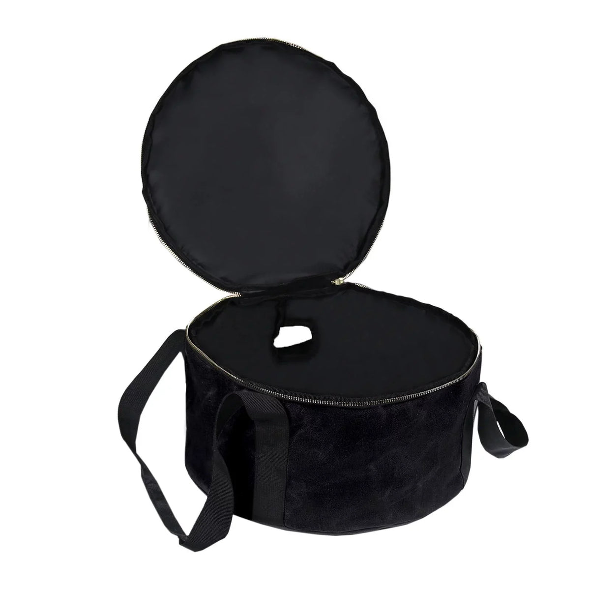 Container for Handbag Oven 12" Bag Camping Dutch - Durable ,exterior Activities Cookware Black Multipurpose ,Fishing Accessories Carry BBQ Bag Storage