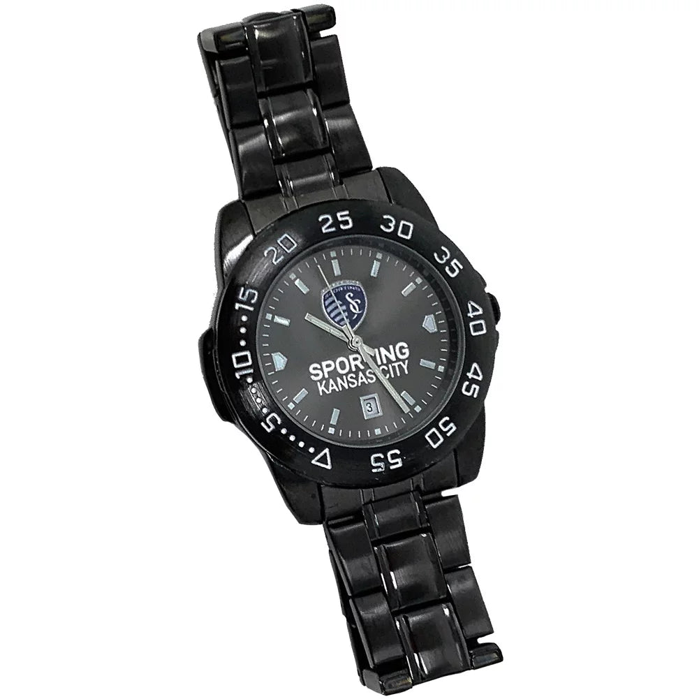 San Watch Steel Watch Sharks Game Black Men's Fantom Jose Time