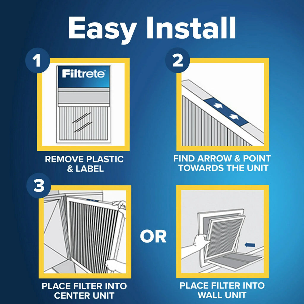 MERV Filter, 12, Filtrete Reduction, MPR 4 18x30x1 Filters Air Allergen 1500 Advanced