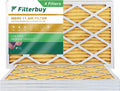 Air (4-Pack) Filterbuy Filters HVAC MERV Furnace Pleated 10x24x1 AC 11
