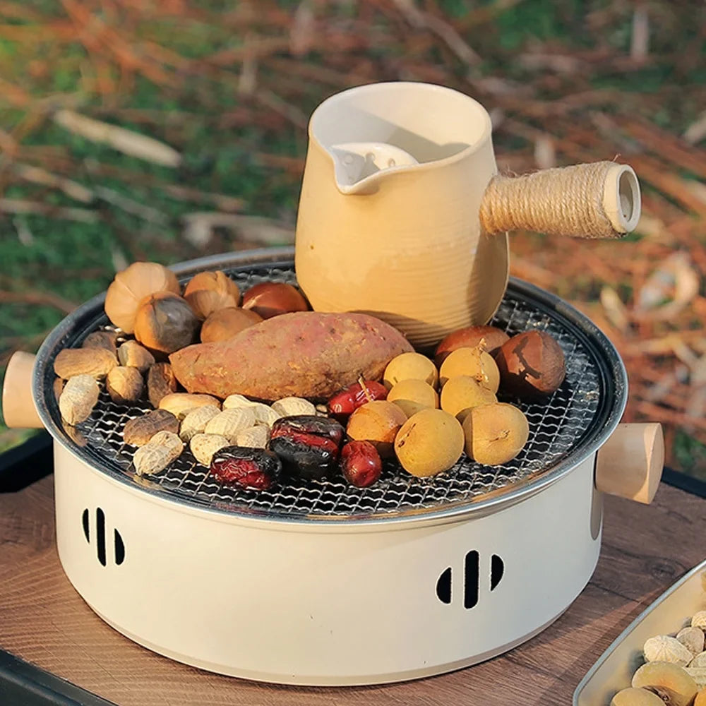 Grill Cooking Ideal BBQ Charcoal Barbecue Portable Stove Dcenta Camping for