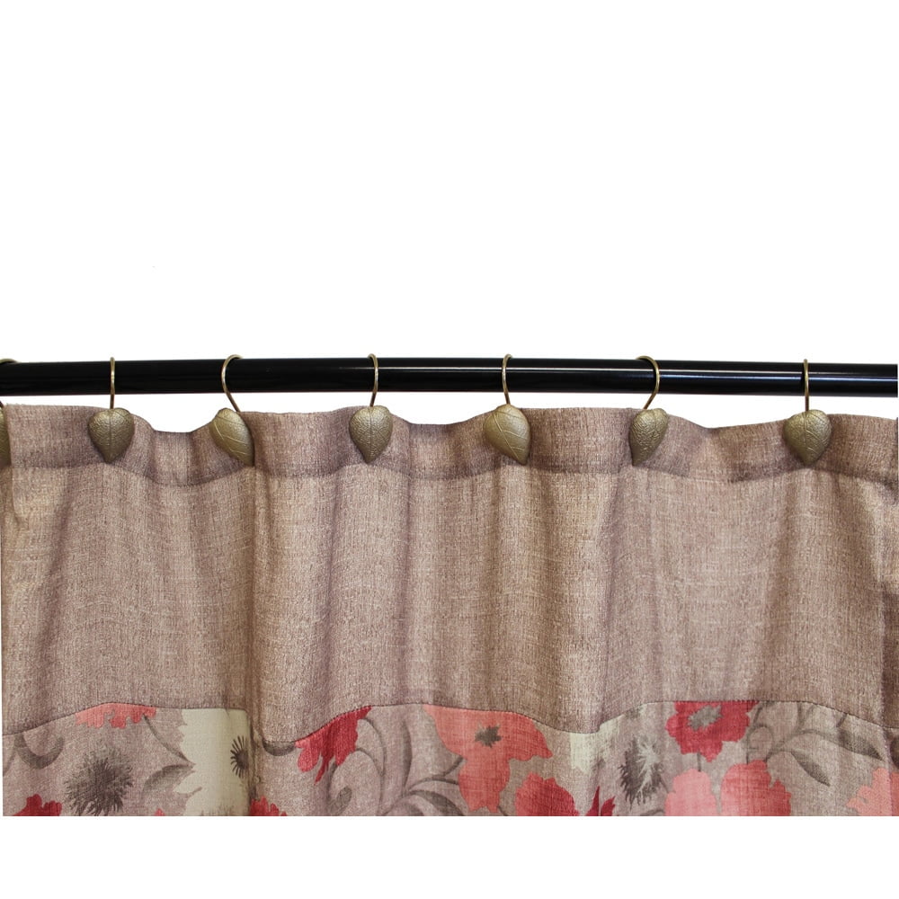 Hook Shower Set with Curtain Kline Sherry Toulon