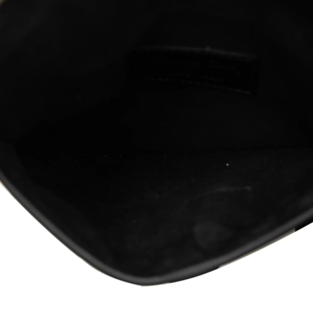 Pre-Owned Bag Unisex Calf Saddle Dior Leather Authenticated Belt Black (Good)