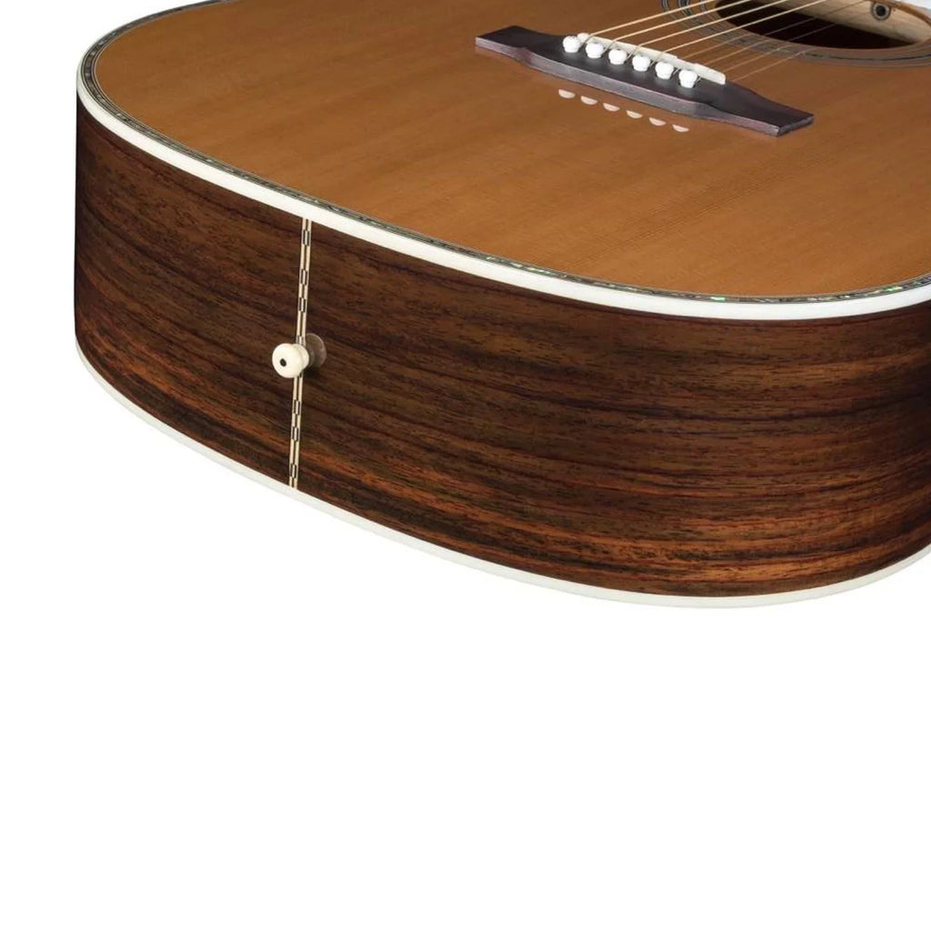 dimension Acoustic Zager - Smaller Cedar/Rosewood Solid Natural "OM" ZAD80 Finish Guitar