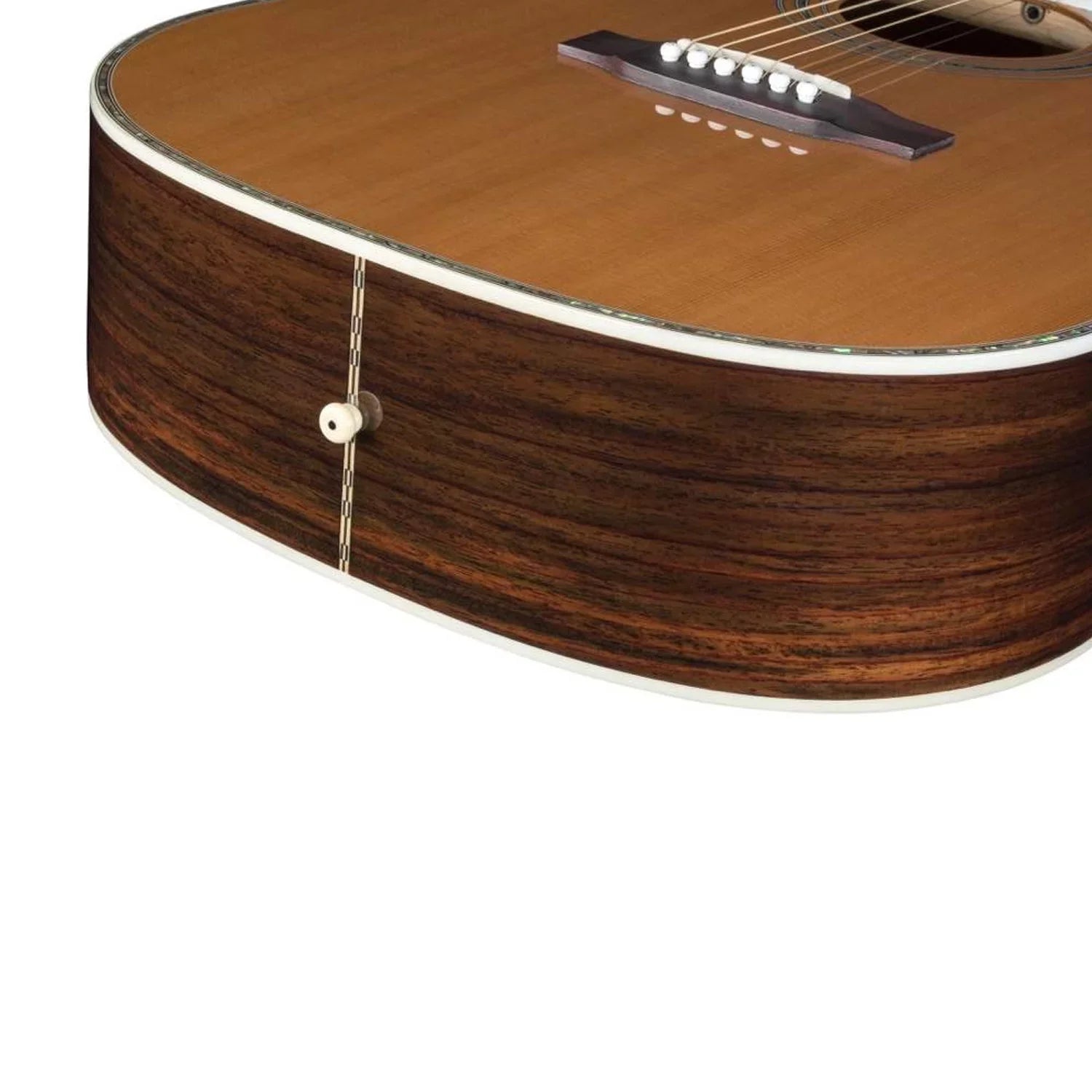 dimension Acoustic Zager - Smaller Cedar/Rosewood Solid Natural "OM" ZAD80 Finish Guitar