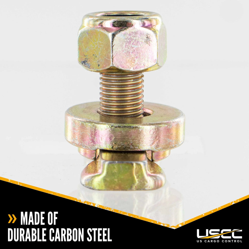 With Down Fitting, Threaded Track Control 1,833 Rails L Heavy-Duty Double Of Your Points, Track Or Cargo Lug Use 10 Pounds, Stud Truck Trailer Load In Limit Anchor To Pack L Bolt Create US Working
