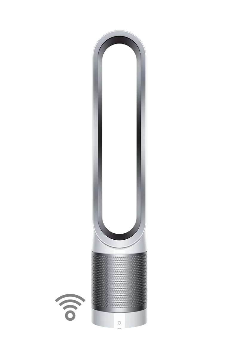 WiFi | Purifier Air | Link White/Silver TP02 Fan Refurbished Tower Connected Dyson Cool Pure