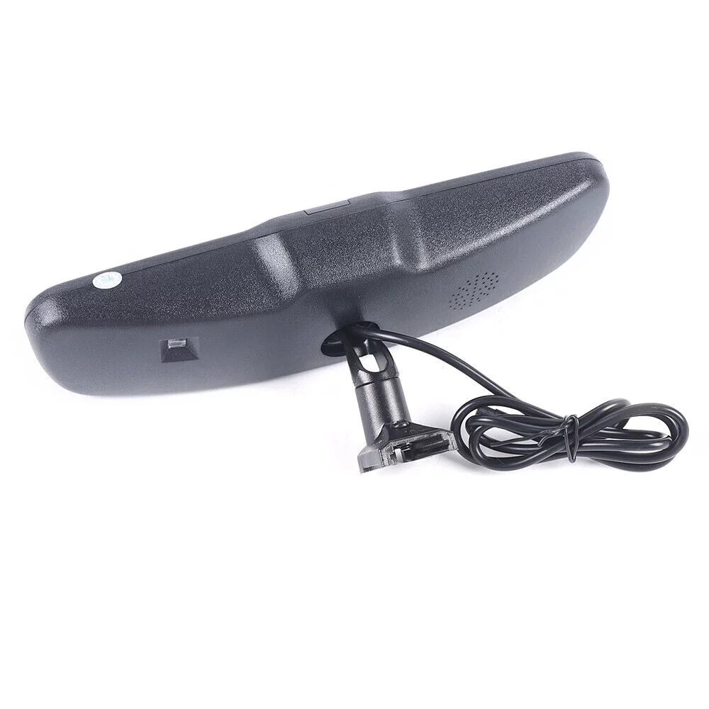Monitor &Bracket Mirror LCD Parking Backup Rear Camera View 4.3" Reverse For TFT