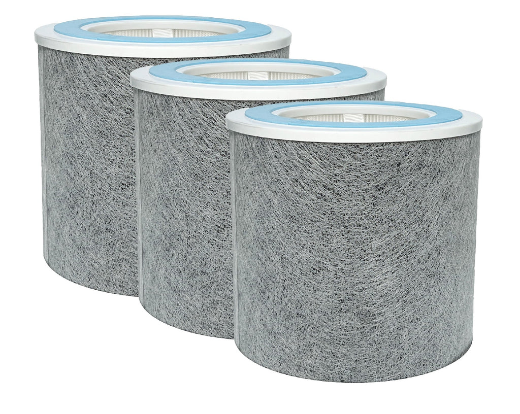Purifier HEPA HP102 For 3 Air Activated True Shark Replacement Carbon HP102 HC452, Packs Filter