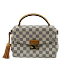 White Crossbody Azur Pre-owned Bag Damier Croisette Satchel