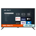 TV onn. FHD Roku Smart LED Class (1080P) (100069992) 43”