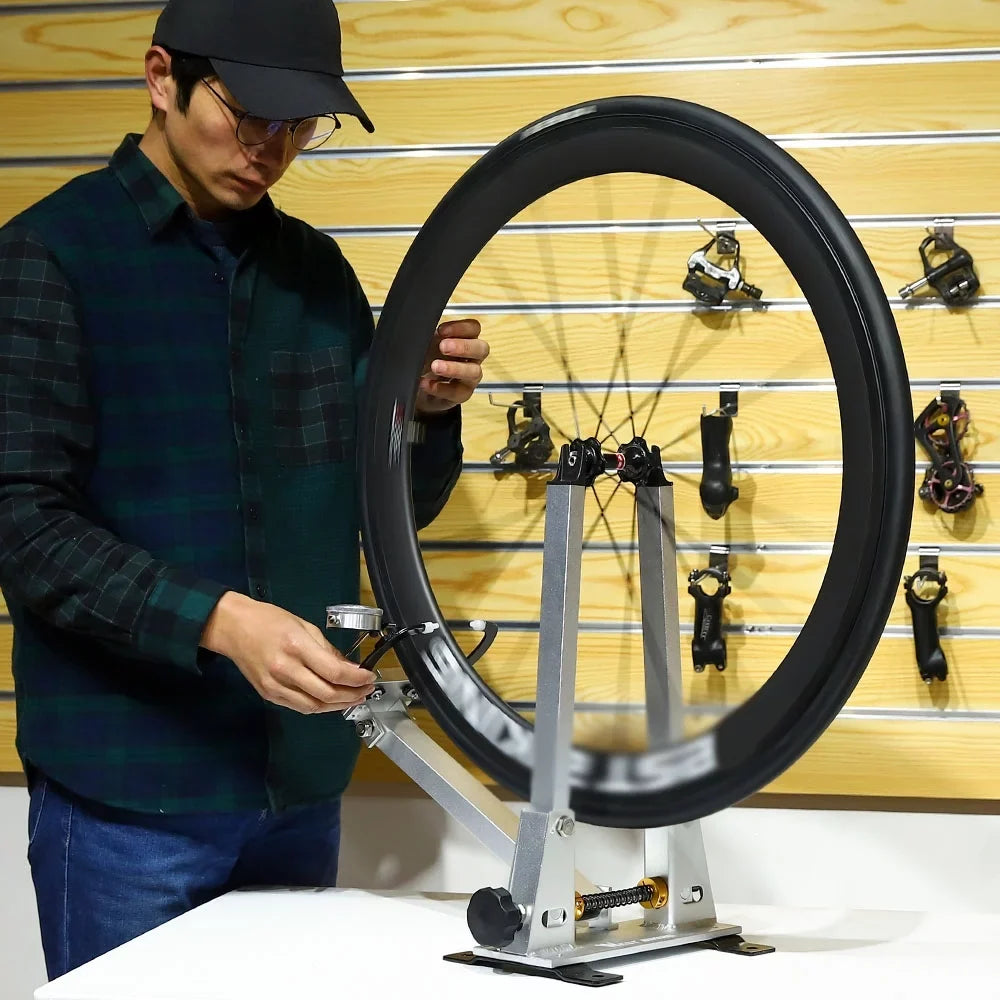 Wheel Tire Bike Prcise Stand MTB Indicator Adjustment Utility Road BMX BIKING Rims Stand,Indicator Tire Wheel Truing Prcise BMX Rims BUZHI Wheel Adjustment MTB Stand Dial Wheel Road Prcise Bike WEST
