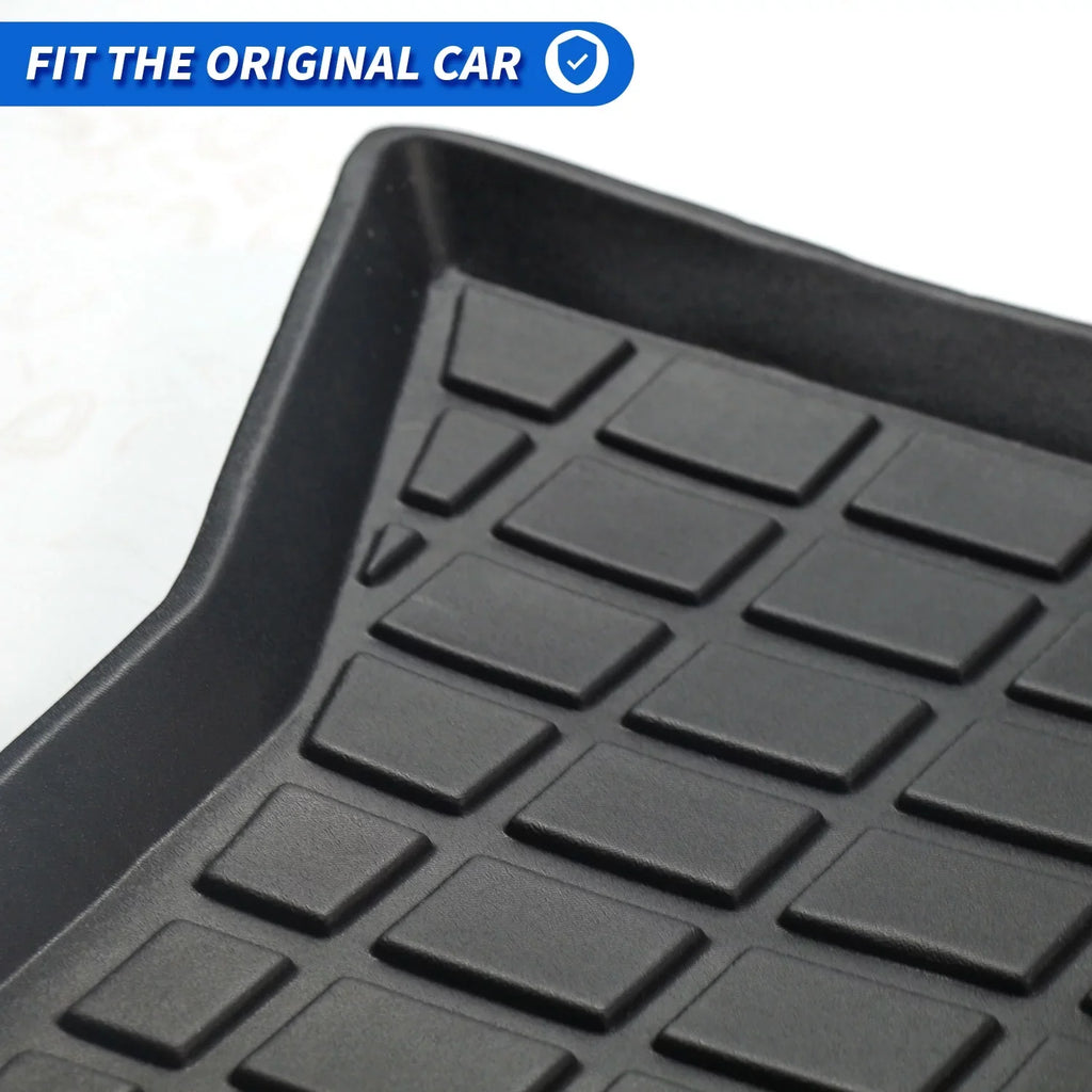 Cover for Y Y climate Tesla Black 7-Seat Trunk Tesla 2020 All Cargo 2020 Liner SUV Cargo Fit Floor Rear Mat , Tray Model Model Accessory