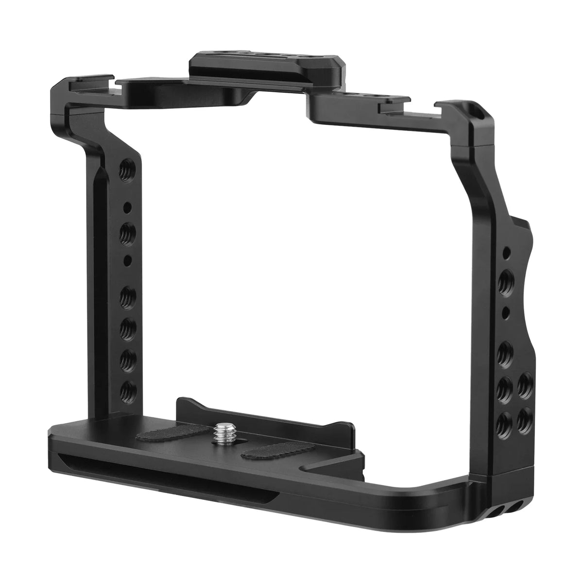 Inch Dual 1/4 Camera II/ with Numerous Cage A7S A7R for A7R Aluminum Cage II A7IV/ A7III/ Alloy III/ Andoer Mounts Shoe A7II/ Threads Replacement Cold Video