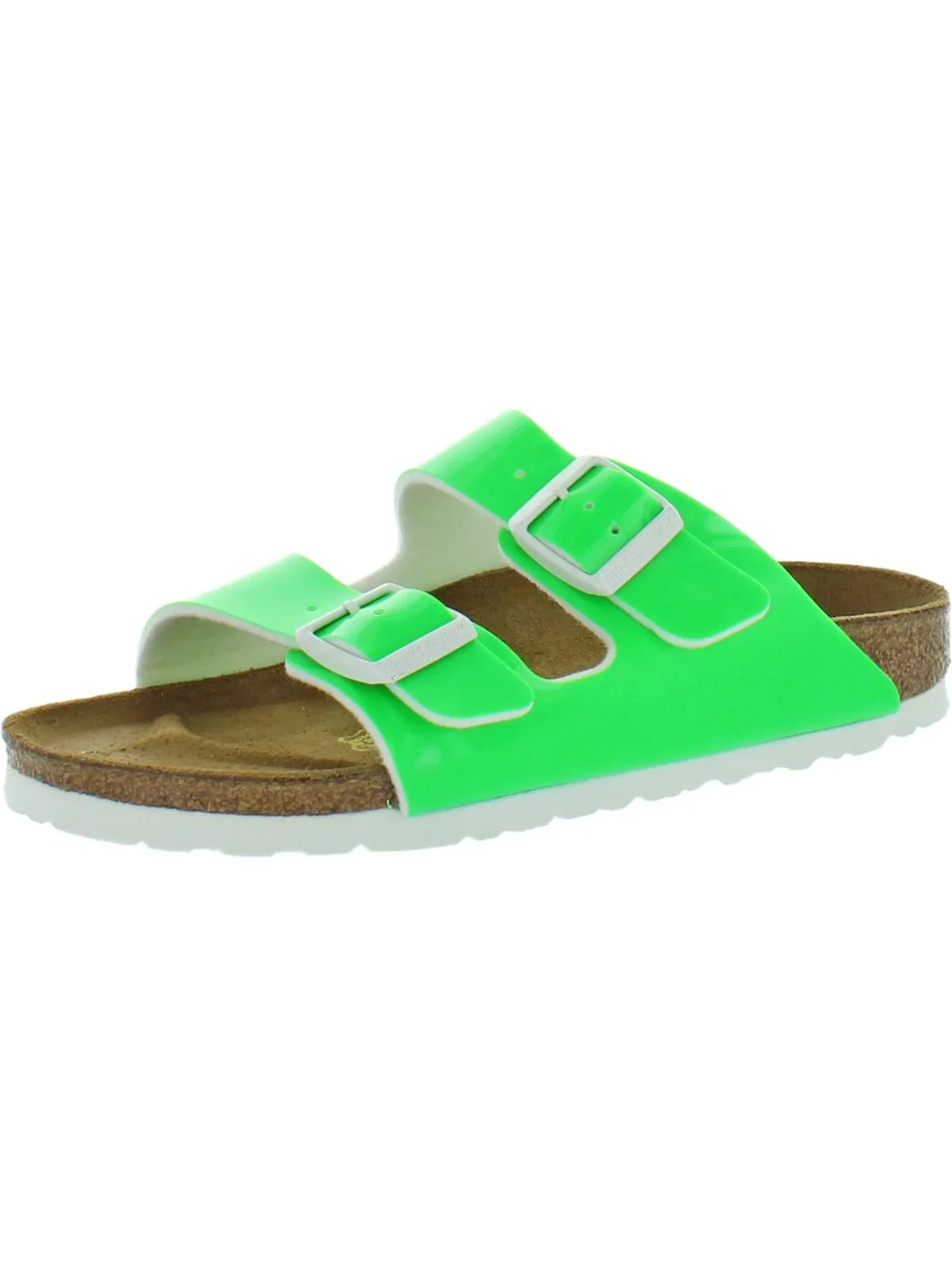 Footbed Arizona Womens Birkenstock Birko-Flor Slip On Sandals
