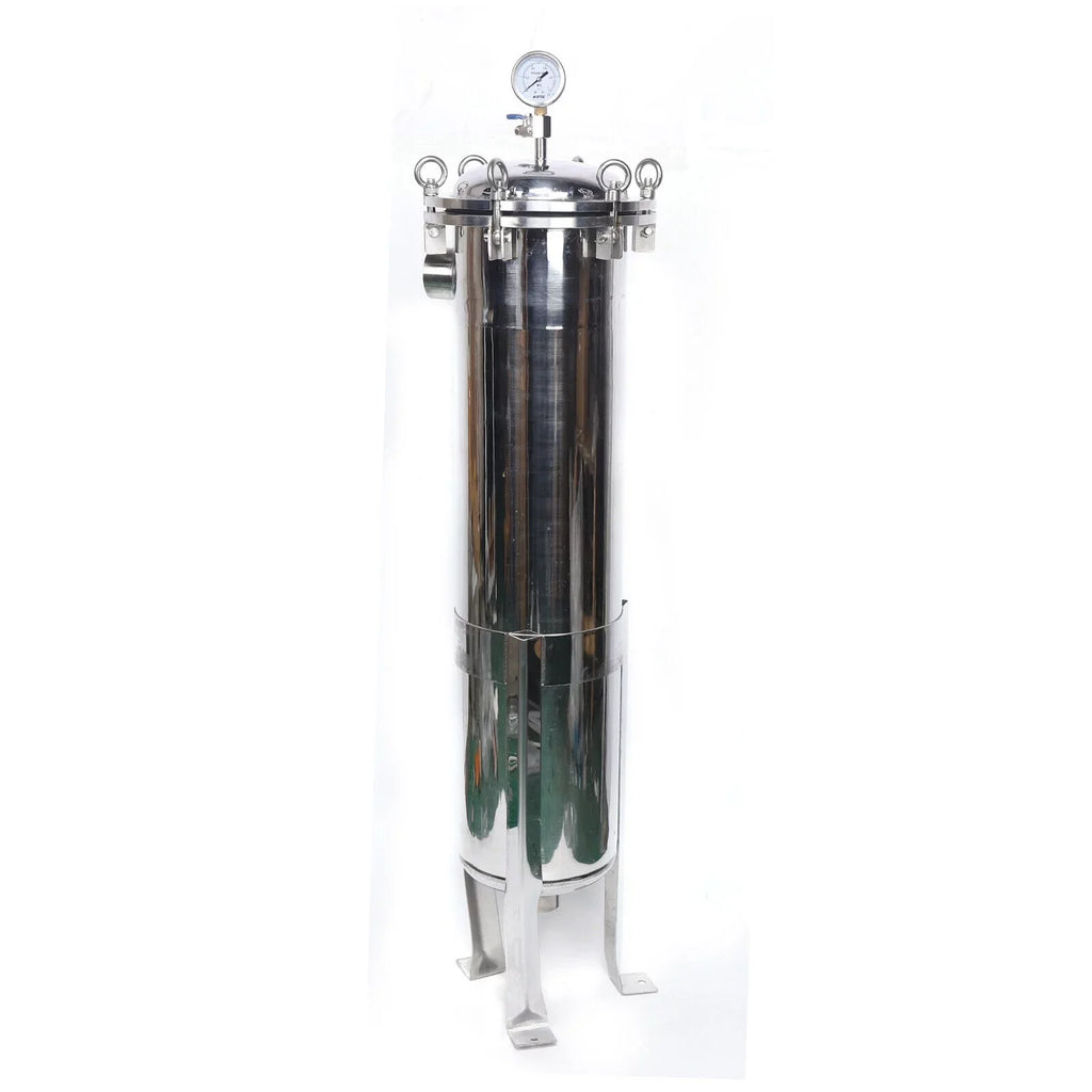 Steel 2" Bag Filter Stainless Filter Pressure Housing Fluid Filter 150PSI Industrial