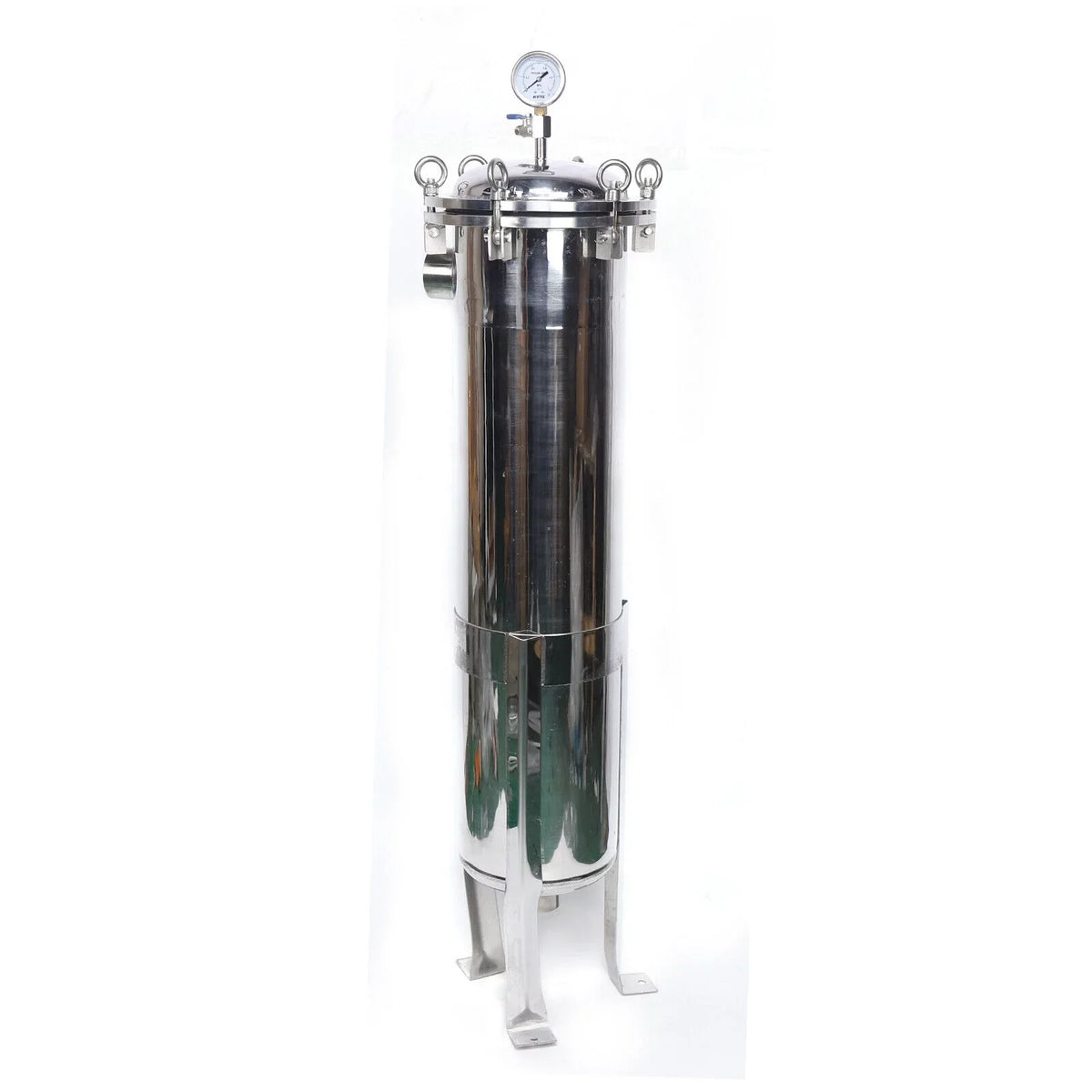Steel 2" Bag Filter Stainless Filter Pressure Housing Fluid Filter 150PSI Industrial