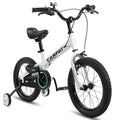 1-Speed Removable Baby Child Girls Bike Kids' 14 Training Wheels, With Brake Boys Inch Coaster+U 3-5 Toys, Taktack Bicycles Wheels Years, For