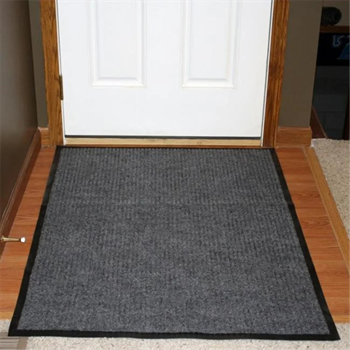 in Spectra W Mat Rib ft. 613S0035GY Entrance Gray 3 5 ft. Corporation L x Durable