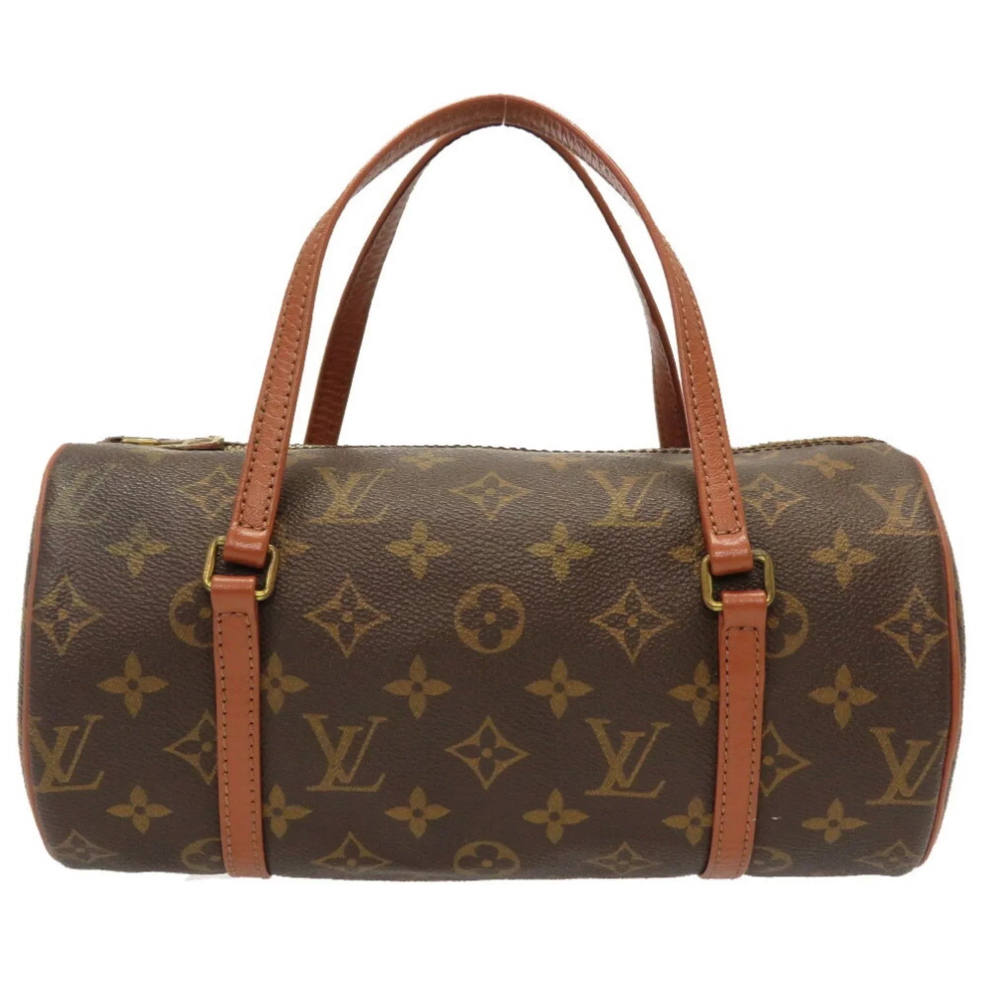 Pre-Owned M51386 Papillon Bag (Fair) Handbag 0176 26 Monogram