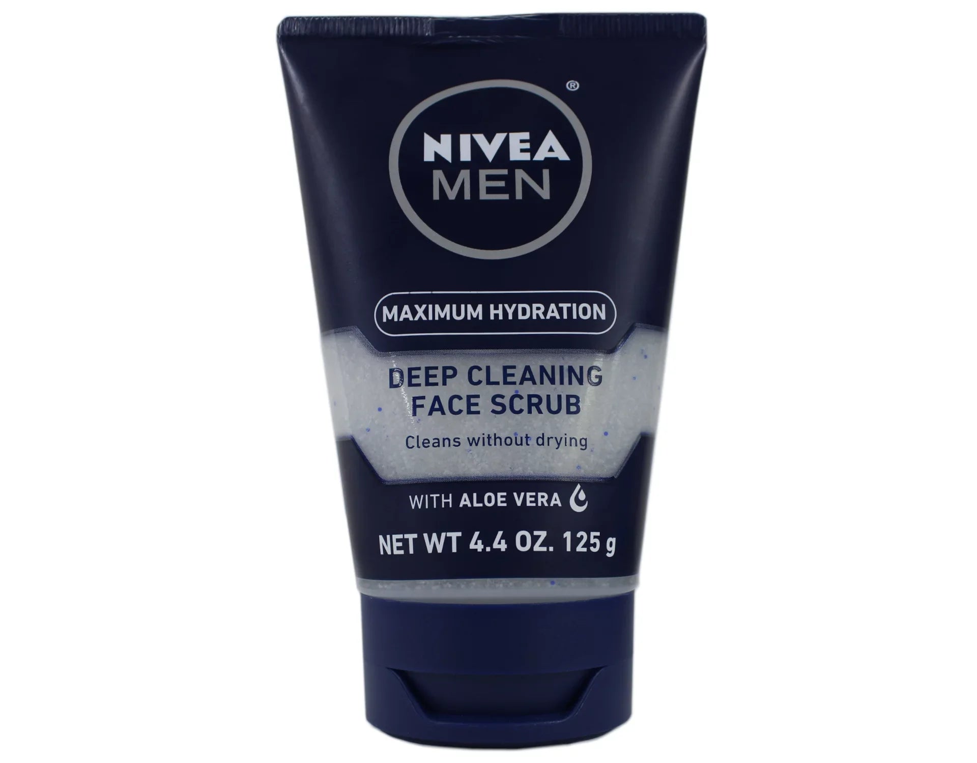 Deep Nivea Original, Scrub 4-Pack For Men Cleaning Face Oz, 4.4