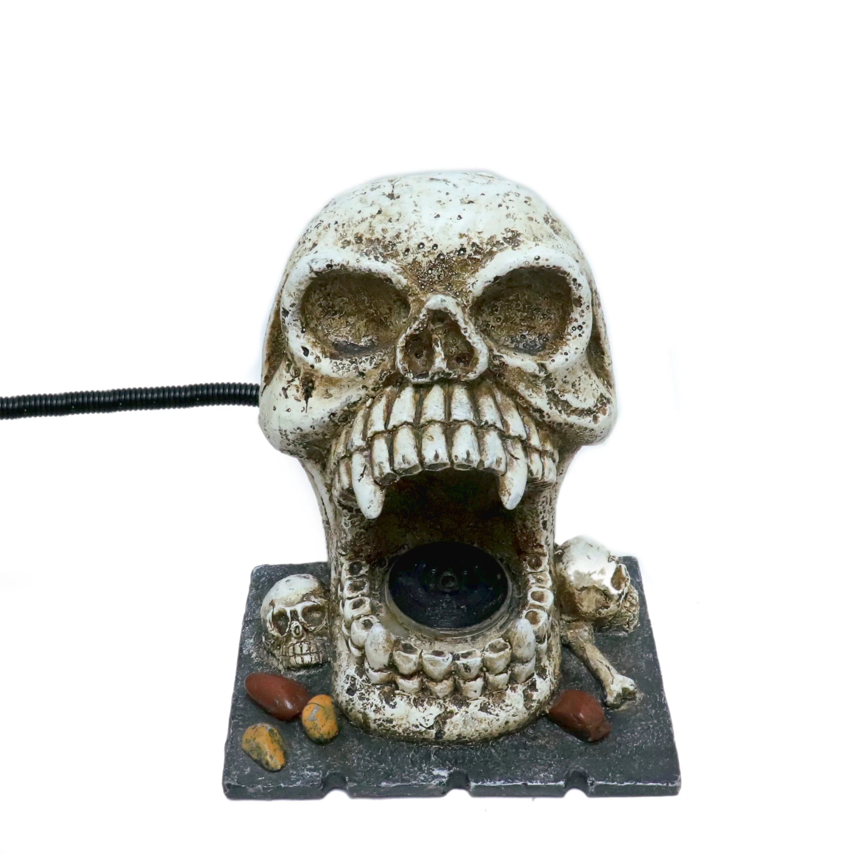 exterior Statuary liquid Fountain Custom Feature Decorative Skull Spitter Pro