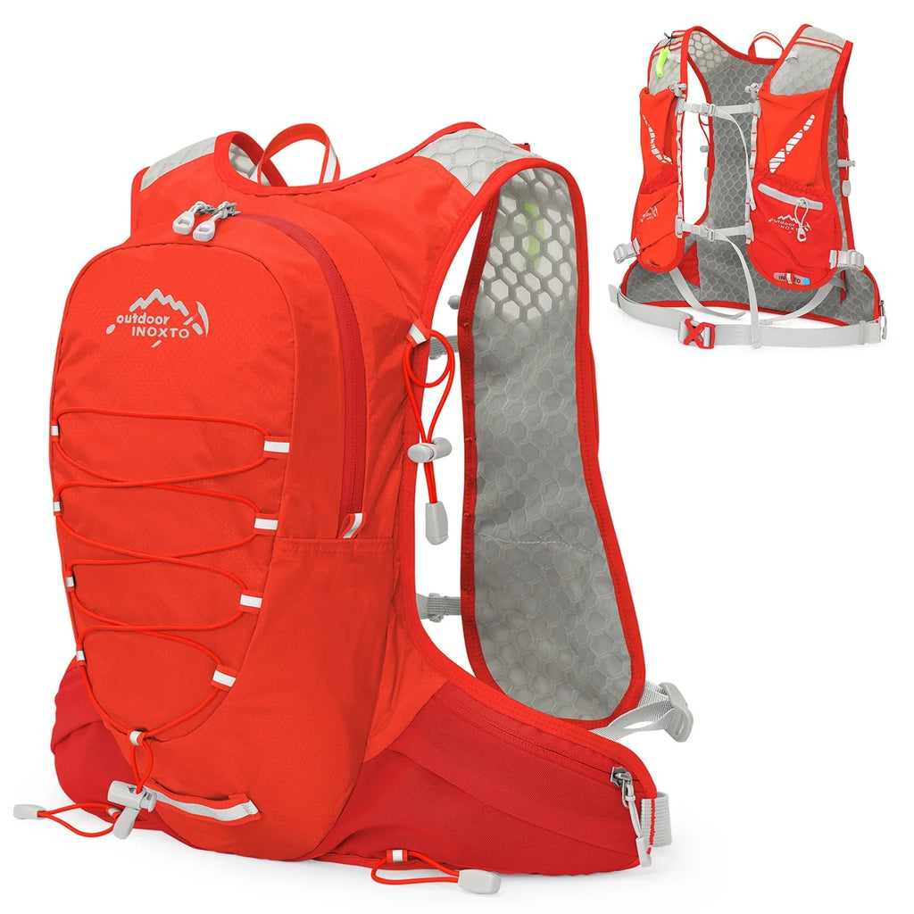 Capacity Store liquid Dcenta's Loading Bottle, in and 12L Backpack Versatile More Hydration Cellphone,