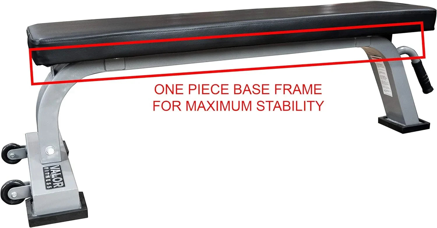 For Padding With Gym Home Steel Weight Or Density Solid Benches - And Bench Great Workout High Flat Flat Frame - Bench