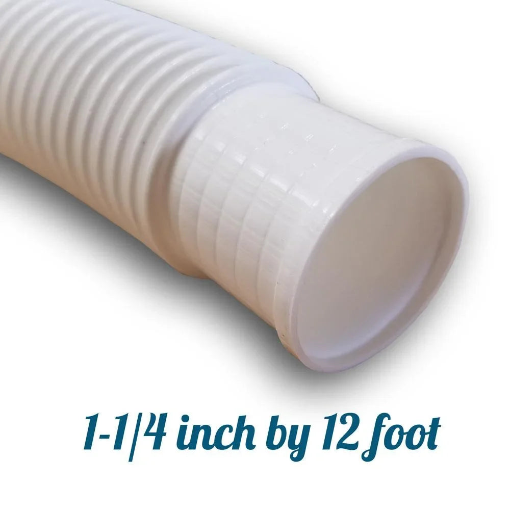 Ground Connection x Filter Above Pool 1-1/4" 12' Hose,