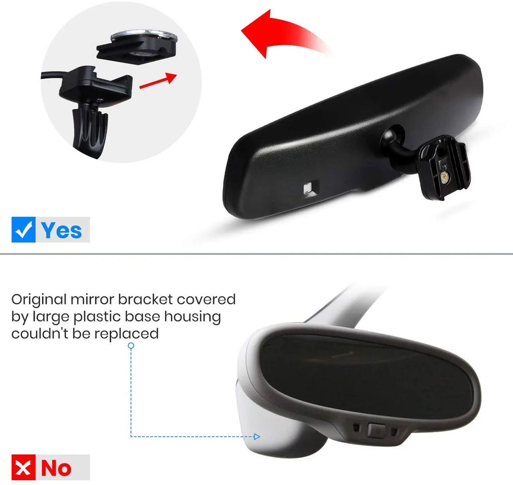Camera Backup with Monitor View Waterproof Camera Reversing OEM for for Parking AUTO-VOX Back & IP68 Car/Trucks, Look Up Camera Mirror Rear T2