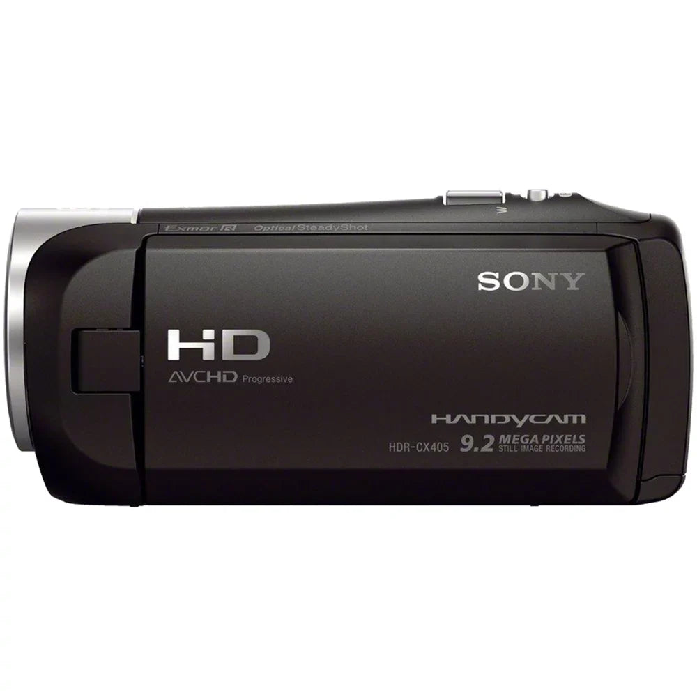 Memory Battery Charger HD Speed Cable More HDMI with Recording Micro HDRCX405 Bundle Camcorder and Card SD Video High Handycam Spare