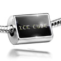 Tea Fresh Nature Charm Bead Cube Ice Ice Sterling 925 Neonblond Silver