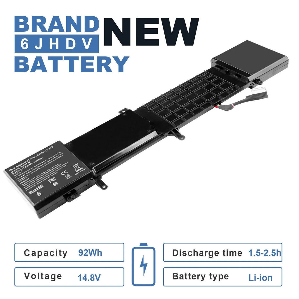 14.8V Alienware 92Wh R2,Alienware R3 17 17 For