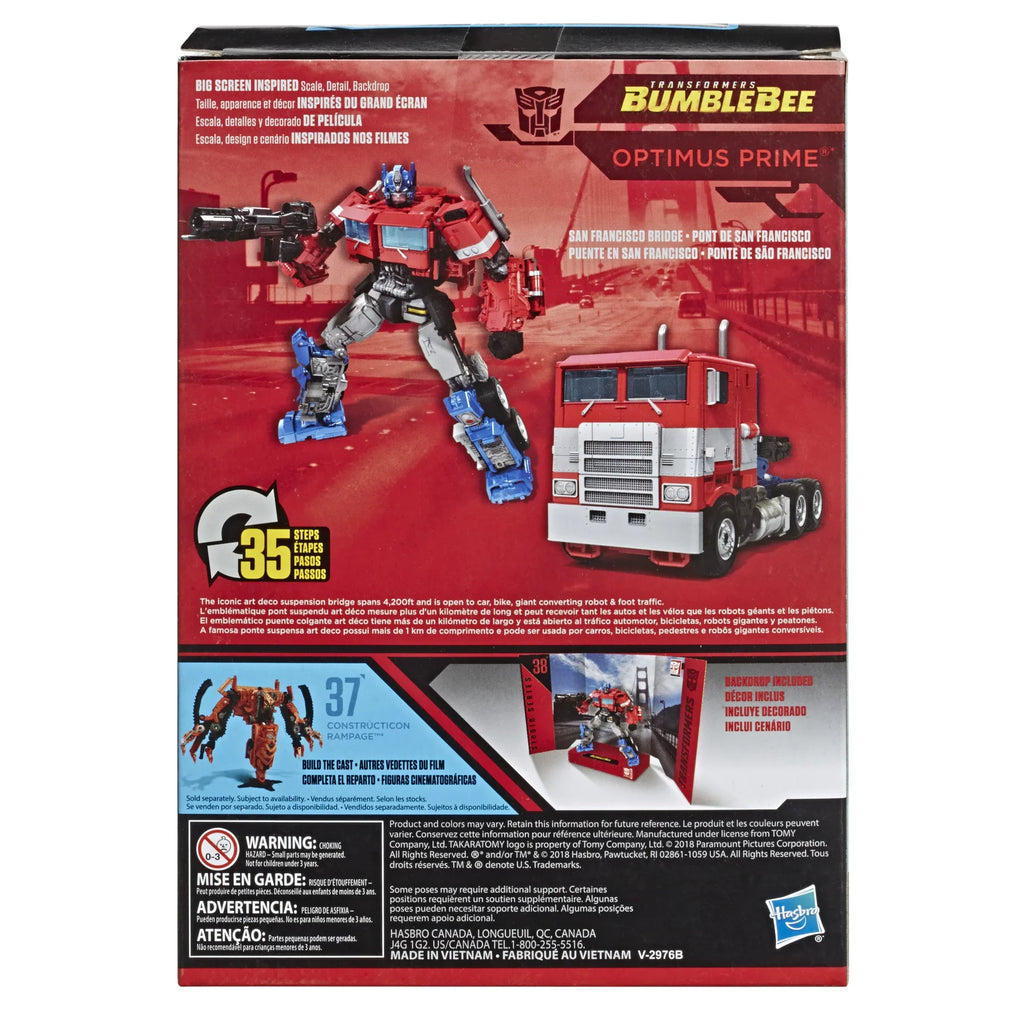 Optimus Prime Class Series Voyager Transformers Studio Action 38 Figure