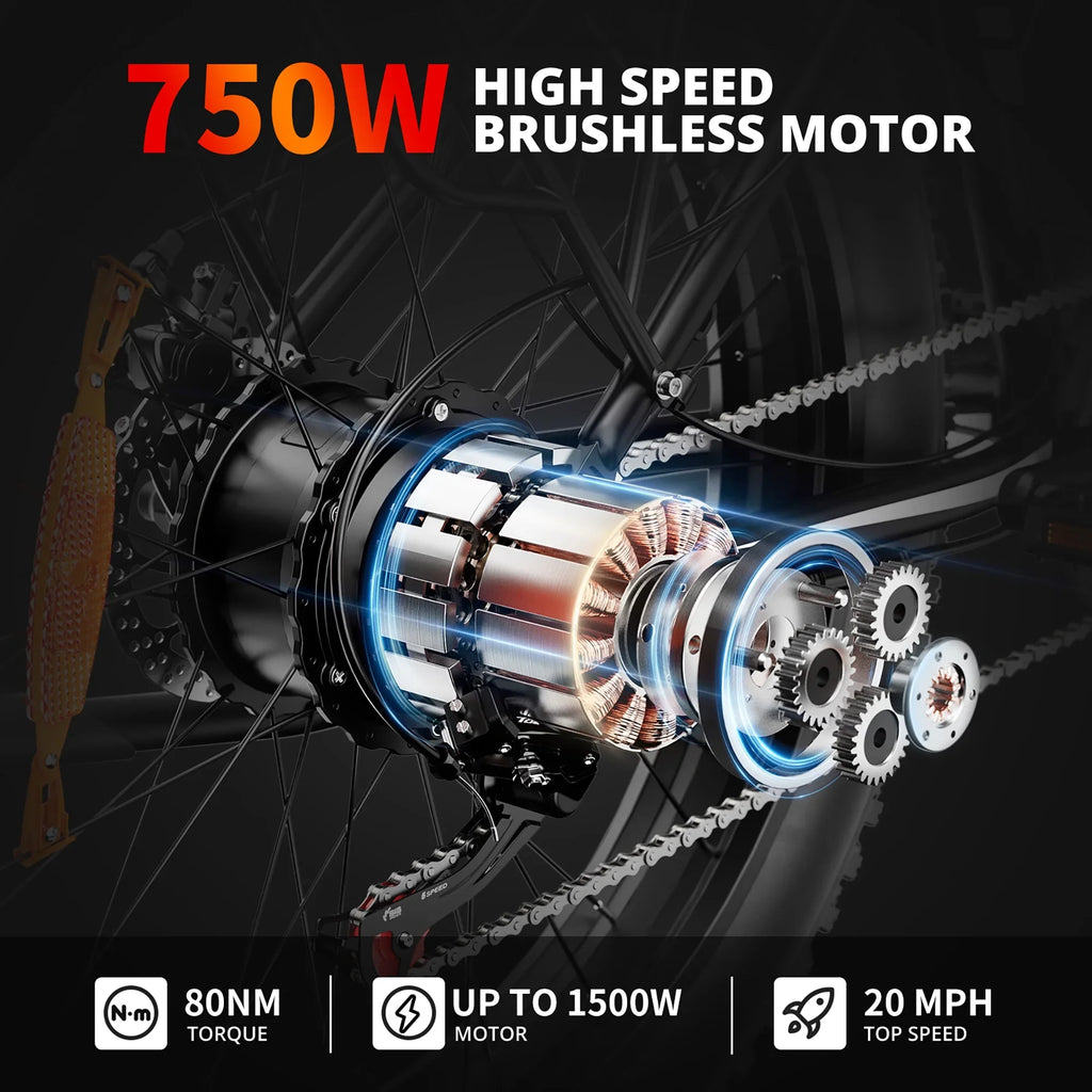 48V Electric Gears,26" Absorber Battery,19MPH Bicycle,Dual for &65 Ebike UL2849 Removable Fat Electric Miles EB26 Commuter Tire Mountain Bike 7 Speed Shock with AMYET Adults,750W Electric 15Ah Bicycle