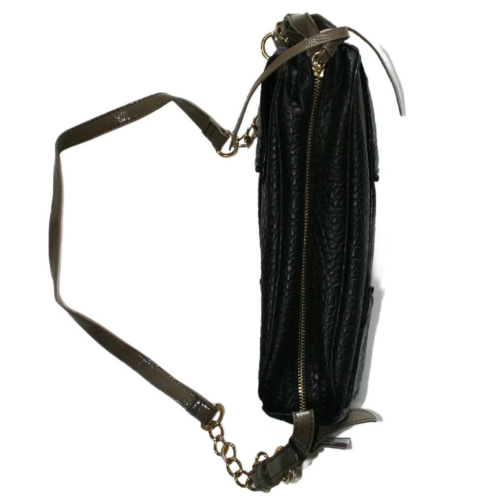 Women's With Brown Body Black Trim In Purse Foster Cross KDNY