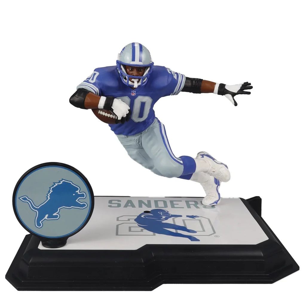 (Blue) Barry McFarlane Posed (Gold Figure 7" Label) (Detroit) Sanders