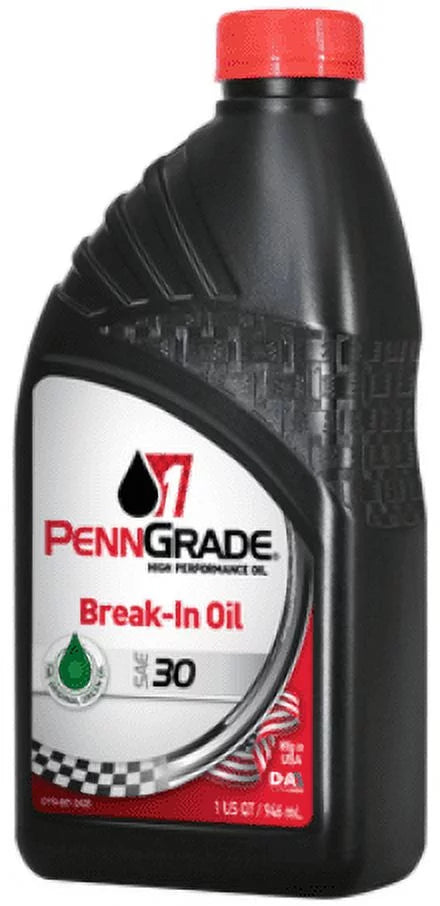 PENN with 30, Diesel Break-In Engines, and Gasoline SAE Quart Oil Works 1 GRADE 71206, 8