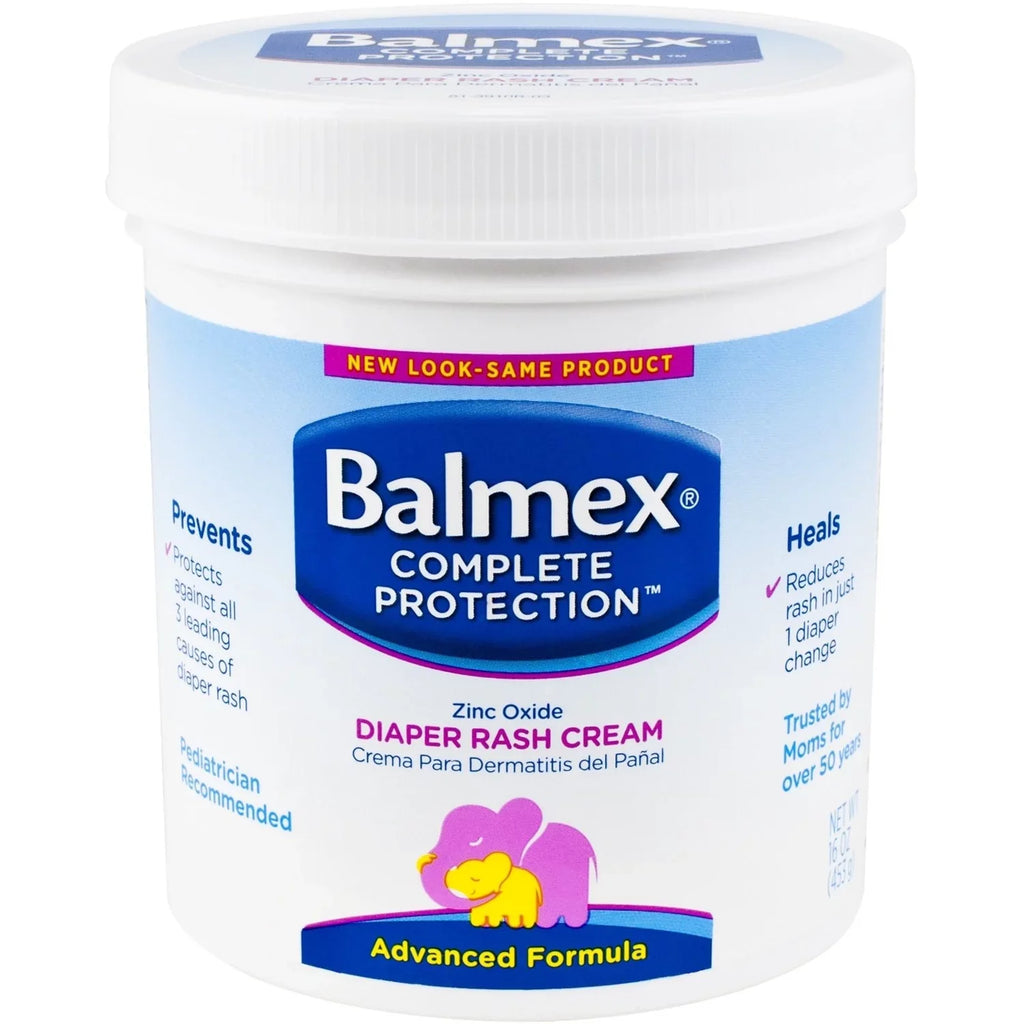 Diaper Each 16oz - Jar Cream Rash Balmex