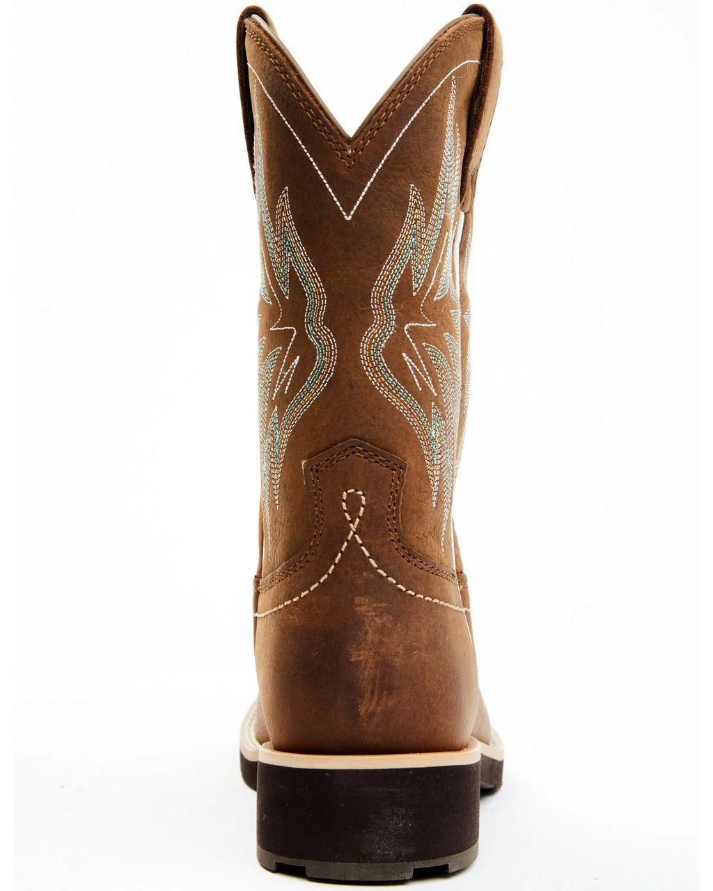 Brown M 9 Calyx Toe Broad Women's Xero Square US Performance Boot Western Gravity Shyanne