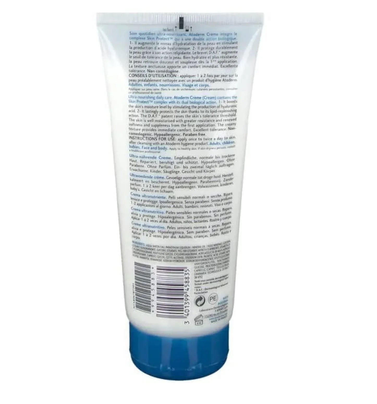Skin, Normal For 200ml Moisturizer To Creme - Ultra-Nourishing Sensitive Dry Atoderm Bioderma