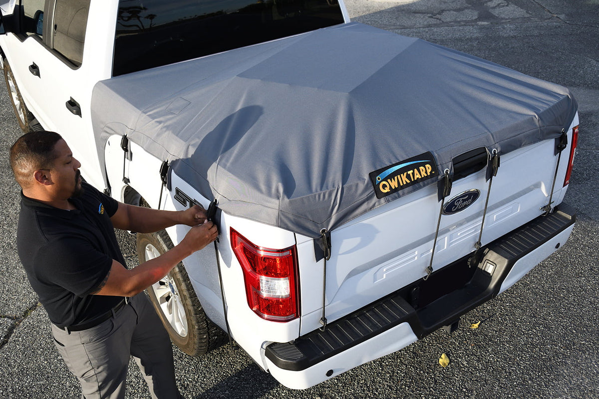 Bed Colorado, Tacoma, Inc 2023 Truck Toyota Bed Qwiktarp GMC Short - Ranger Chevy Cover: 2018 Canyon,