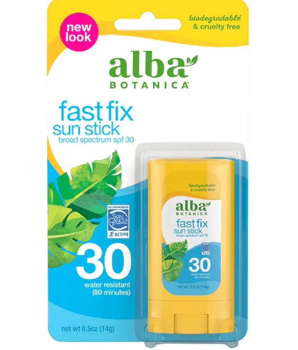 Sun 3 Fast oz Botanica Stick 0.5 SPF30 Pack Fix of Alba
