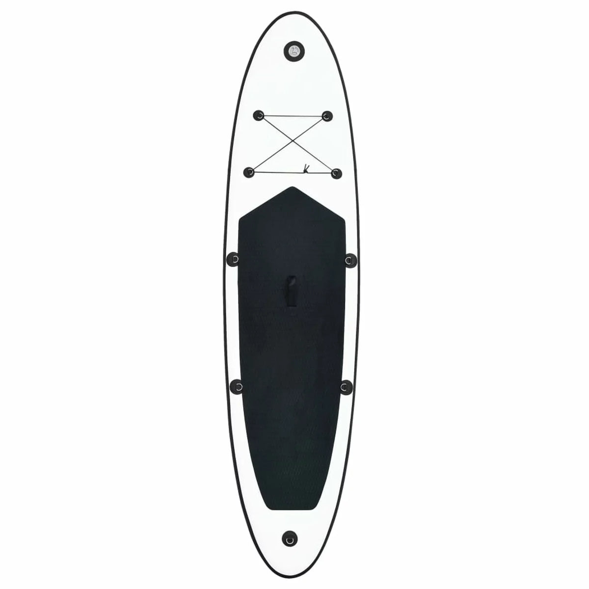 Andoer White and Black Paddleboard Inflatable Set