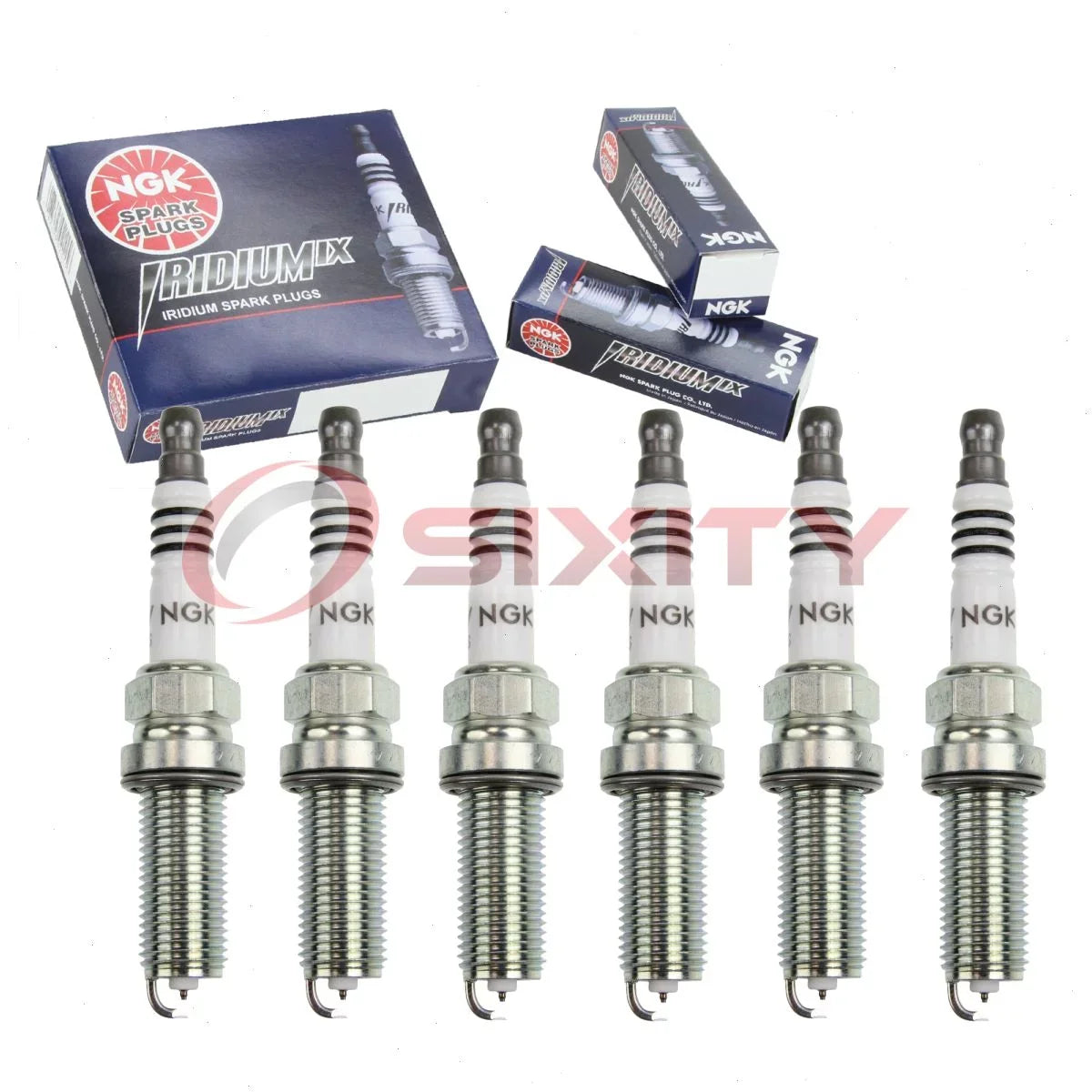 NGK Spark Plugs XP5682 Ignition pc for 93501 Wire Iridium Secondary 6 XP5683 IX