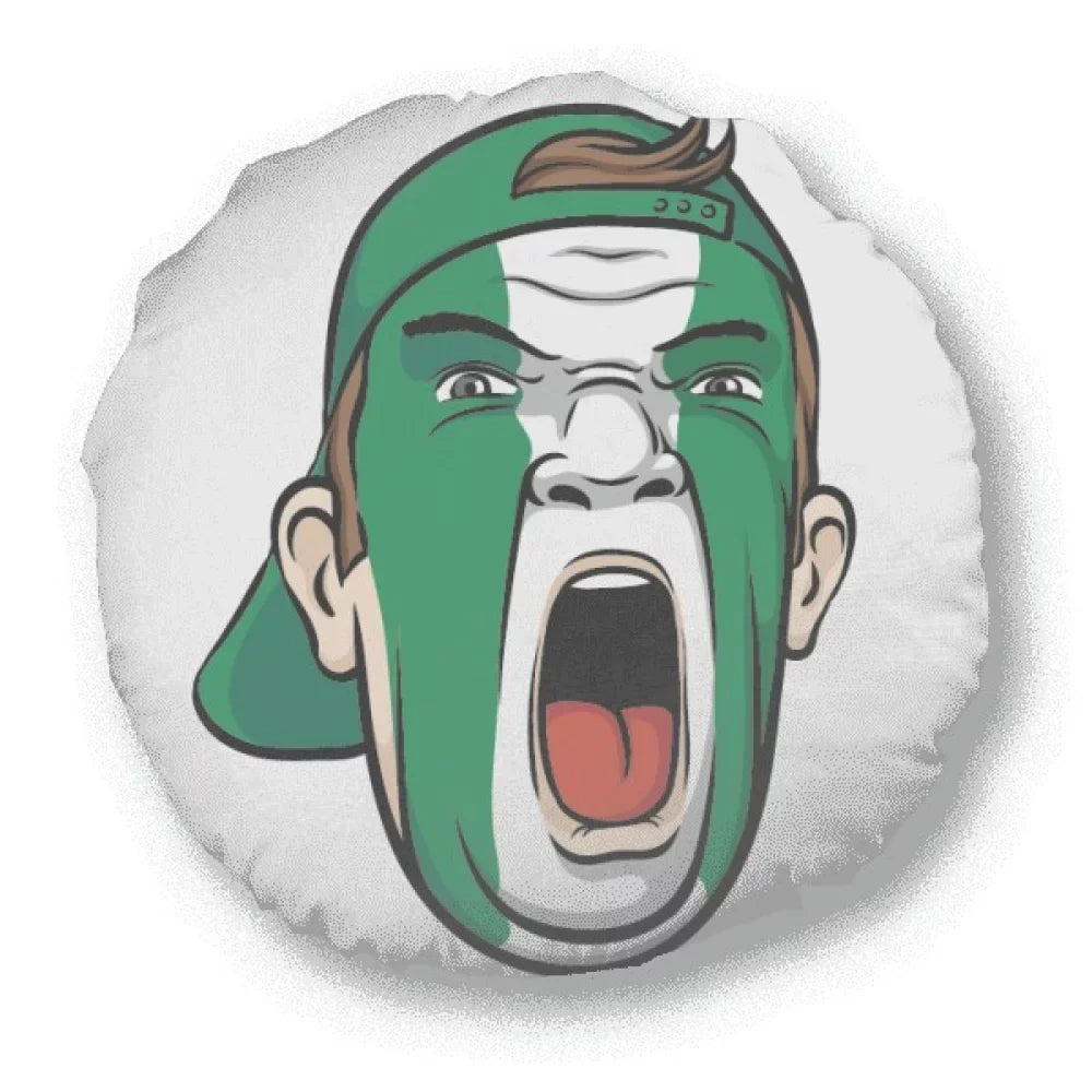 Head Round Decoration Makeup Throw Home Cushion Cap Facial Screang Nigeria Pillow Flag